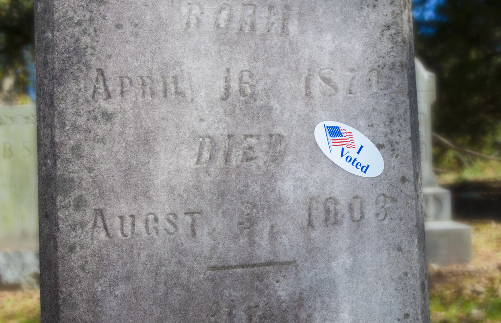 DOJ Just Found 300,000 Dead People on America's Voter Rolls and the Indictments Are Rolling